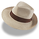 Hat-linen-trilby-icon.png