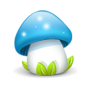 mushroom-blue-icon