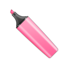 Marker-Stabilo-Pink-128