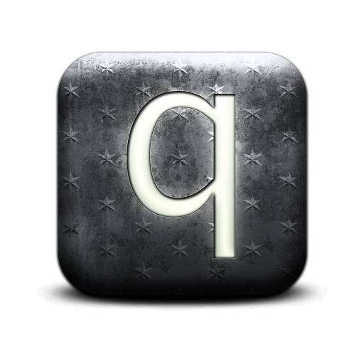 130116-whitewashed-star-patterned-icon-alphanumeric-letter-q.png